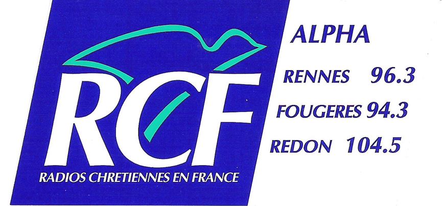 RCF Alpha Logo 4 des 20 ans en 2003 autocollant