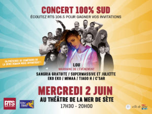 Plateau Concert RTS 100% Sud