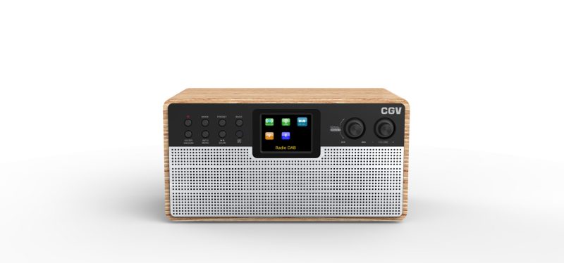 Radio numérique DR30i+BT en bois FSC