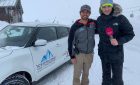 Réalisation de chroniques spéciales conduite sur neige avec Kévin Floury