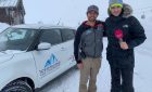 Réalisation de chroniques spéciales conduite sur neige avec Kévin Floury