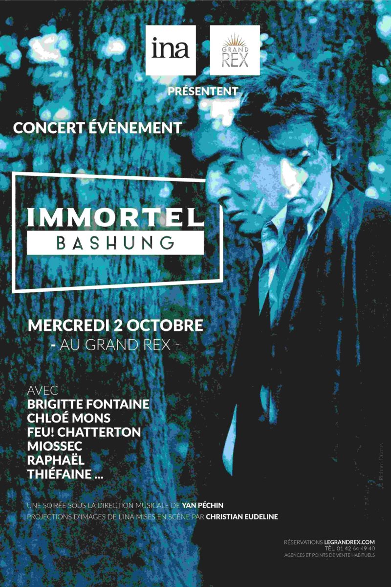 Concert patrimonial IMMORTEL BASHUNG au Grand Rex