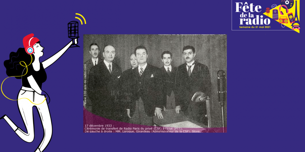 1933 – Radio Paris devient le Poste national français de Radiodiffusion.