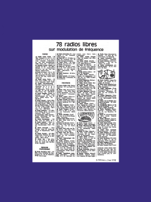 1978 – Naissance de la Fédération Nationale des Radios Libres