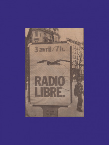 1981 –  Les radios pirates mettent à mal le monopole de l’État sur la radiodiffusion