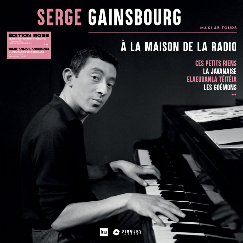 Vinyle Serge Gainsbourg collection 33 Tours avec l'INA