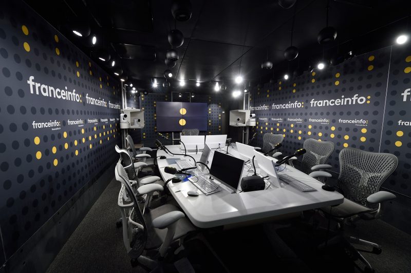 Studio 421 franceinfo © Christophe Abramowitz/Radio France